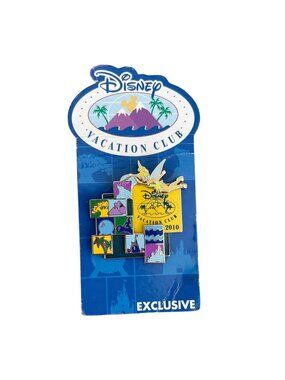Walt Disney World Disney Vacation Club 2010 Logo Tinker Bell Pin